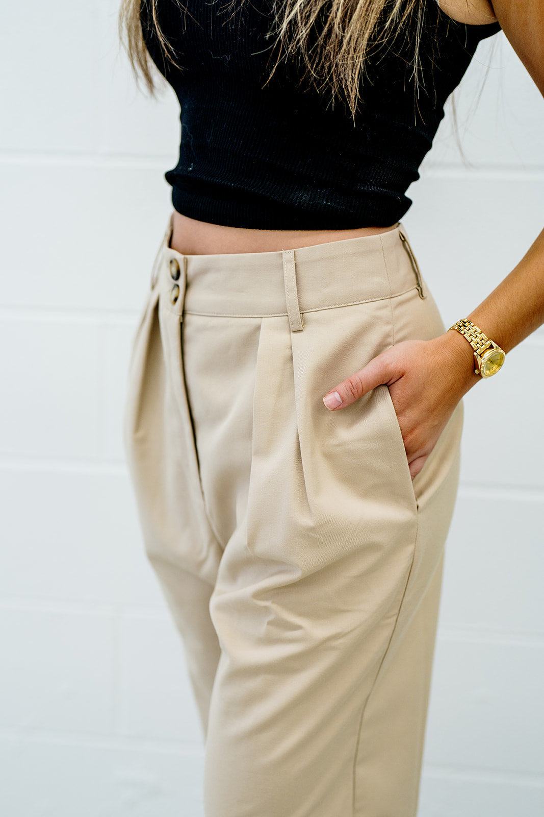 Scholarly High Waisted Pants